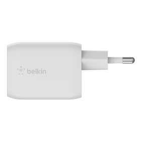 Dual USB-C GaN Wall Charger with PPS 65W, White, hi-res